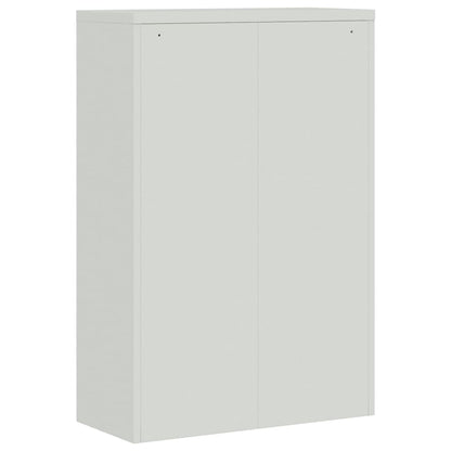 File Cabinet | Light grey | Powder-coated steel | Large