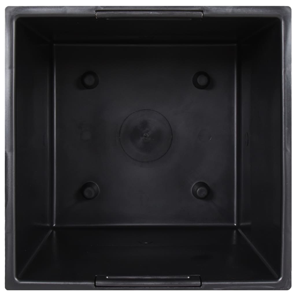 Planter with Removable Inner Anthracite 11 / 26.5 L PP Rattan