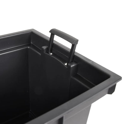 Planter with Removable Inner Anthracite 12 / 44 L PP Rattan