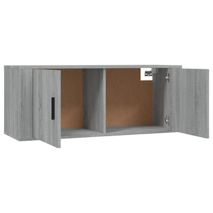 Wall-mounted TV Cabinets 2 pcs Grey Sonoma 100x34.5x40 cm
