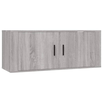 3 Piece TV Cabinet Set Grey Sonoma Engineered Wood