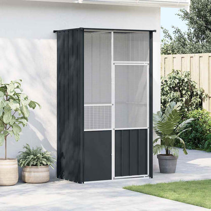 Bird Cage Anthracite 115x78x200 cm Galvanised Steel