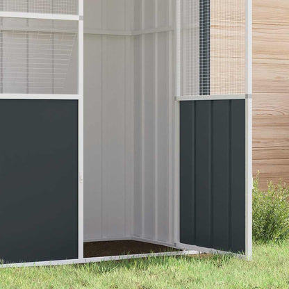 Bird Cage Anthracite 115x78x200 cm Galvanised Steel