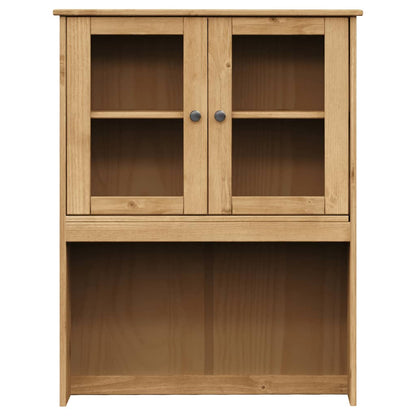 Highboard "VIGO" 78x40x175 cm Solid Wood Pine