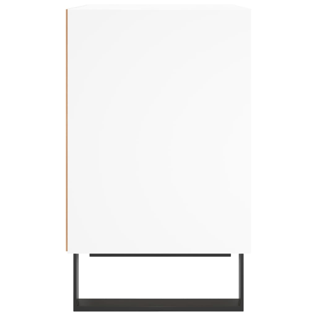 Bedside Cabinets 2 pcs White 40x30x50 cm Engineered Wood