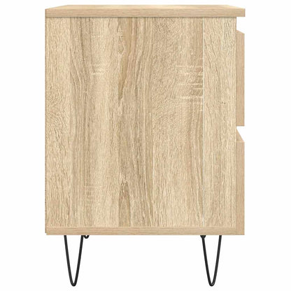Bedside Cabinet Sonoma Oak 40x35x50 cm Engineered Wood