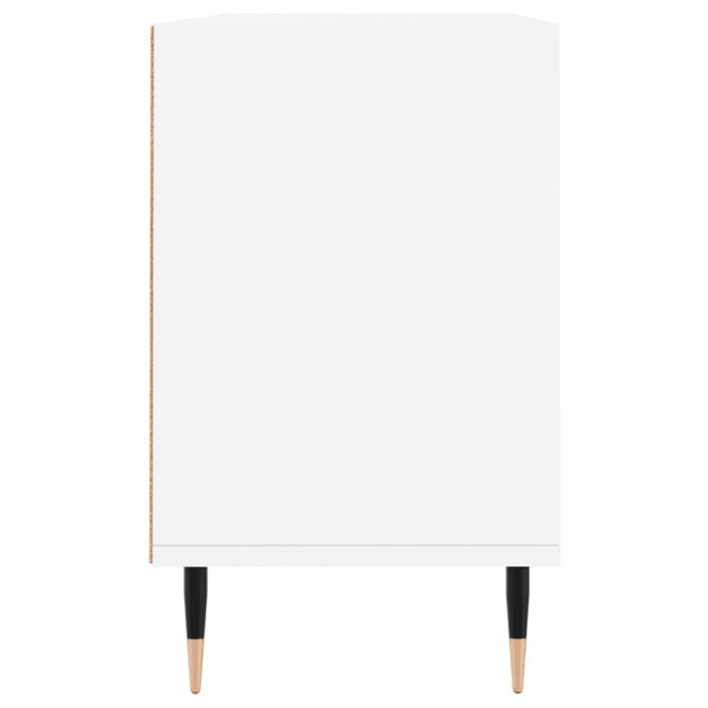 TV Cabinet White 103.5x30x50 cm Engineered Wood