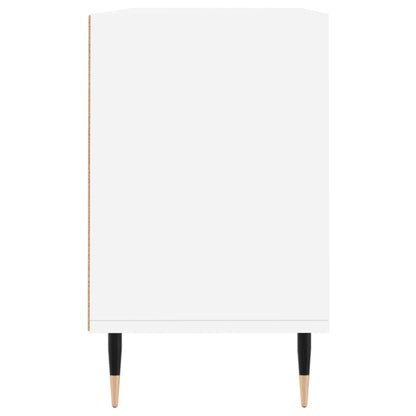 TV Cabinet White 103.5x30x50 cm Engineered Wood