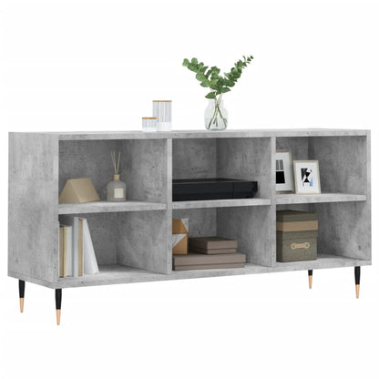 TV Cabinet Concrete Grey 103,5x30x50 cm Engineered Wood