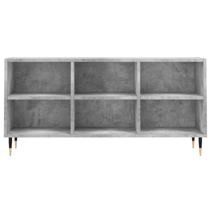 TV Cabinet Concrete Grey 103,5x30x50 cm Engineered Wood