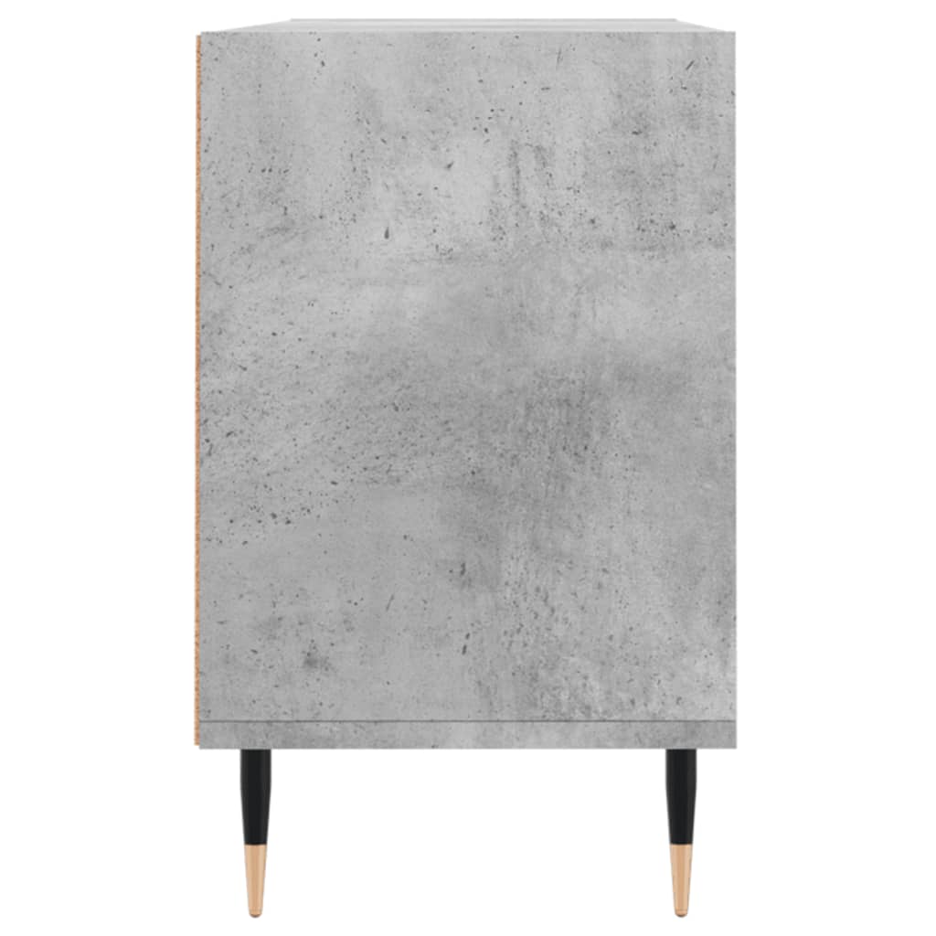 TV Cabinet Concrete Grey 103,5x30x50 cm Engineered Wood