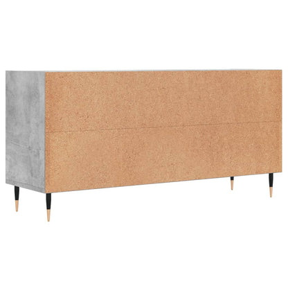 TV Cabinet Concrete Grey 103,5x30x50 cm Engineered Wood