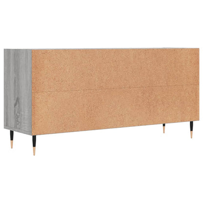 TV Cabinet Grey Sonoma 103,5x30x50 cm Engineered Wood