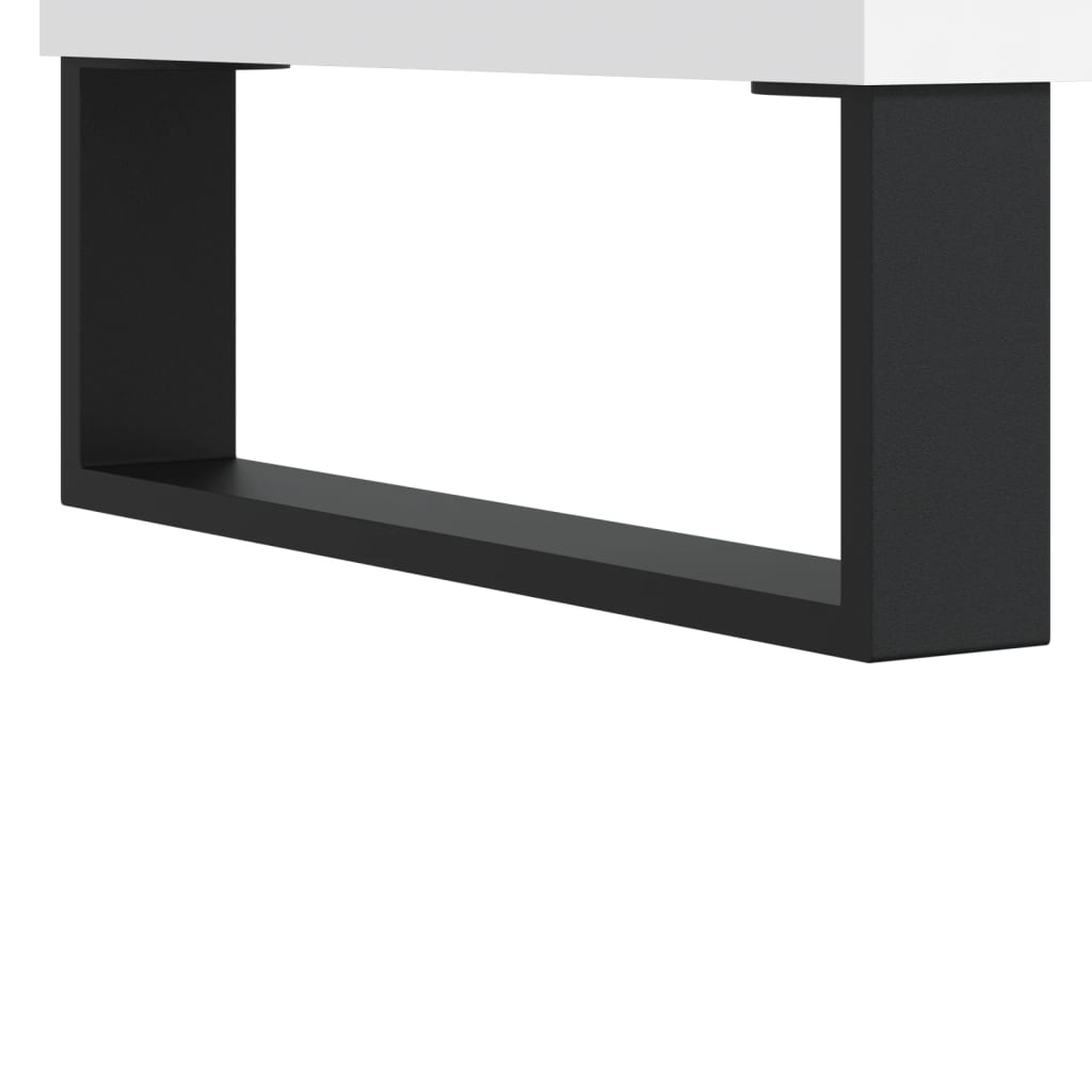 TV Cabinet White 103,5x30x50 cm Engineered Wood