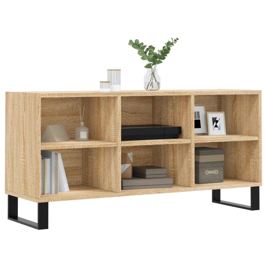 TV Cabinet Sonoma Oak 103,5x30x50 cm Engineered Wood