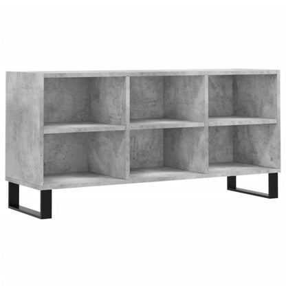 TV Cabinet Concrete Grey 103,5x30x50 cm Engineered Wood
