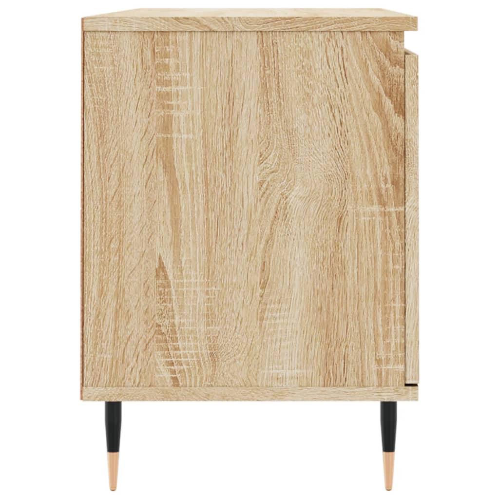 TV Cabinet Sonoma Oak 104x35x50 cm Engineered Wood