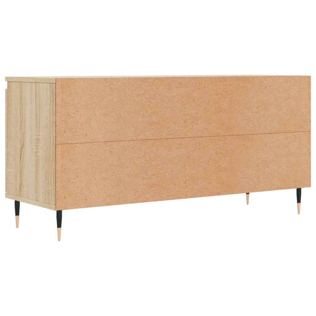 TV Cabinet Sonoma Oak 104x35x50 cm Engineered Wood