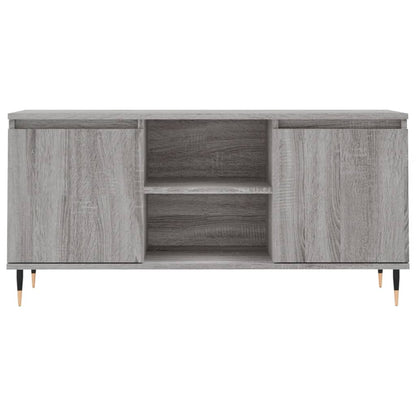 TV Cabinet Grey Sonoma 104x35x50 cm Engineered Wood