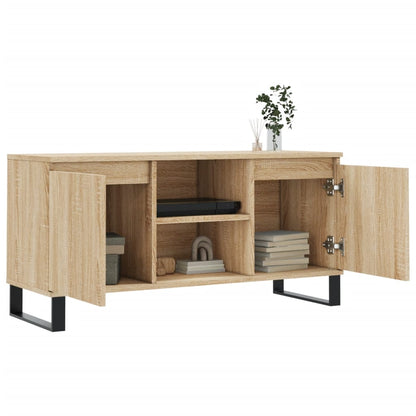 TV Cabinet Sonoma Oak 104x35x50 cm Engineered Wood