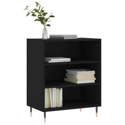 Sideboard Black 57x35x70 cm Engineered Wood