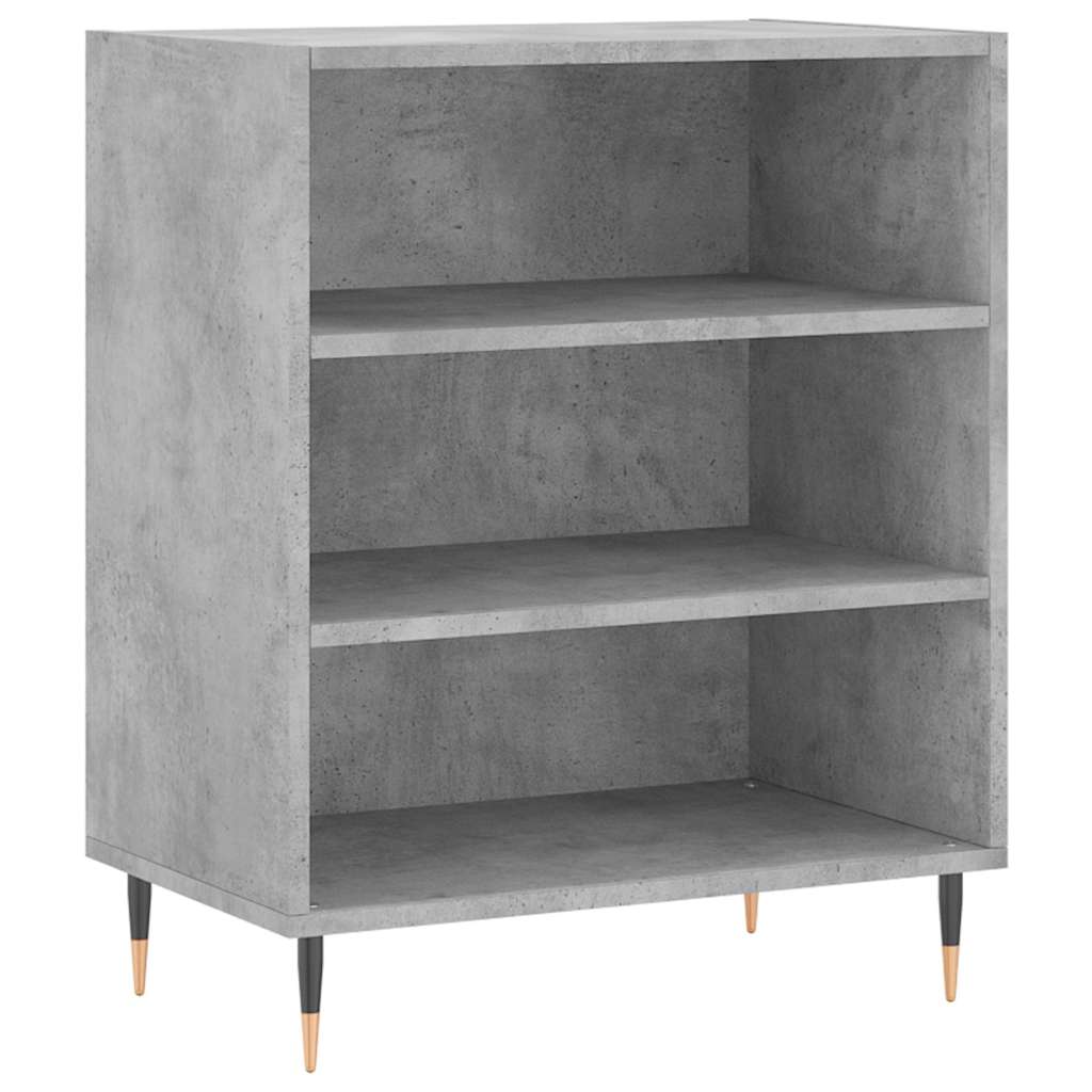 Sideboard Concrete Grey 57x35x70 cm Engineered Wood