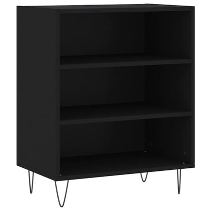 Sideboard Black 57x35x70 cm Engineered Wood