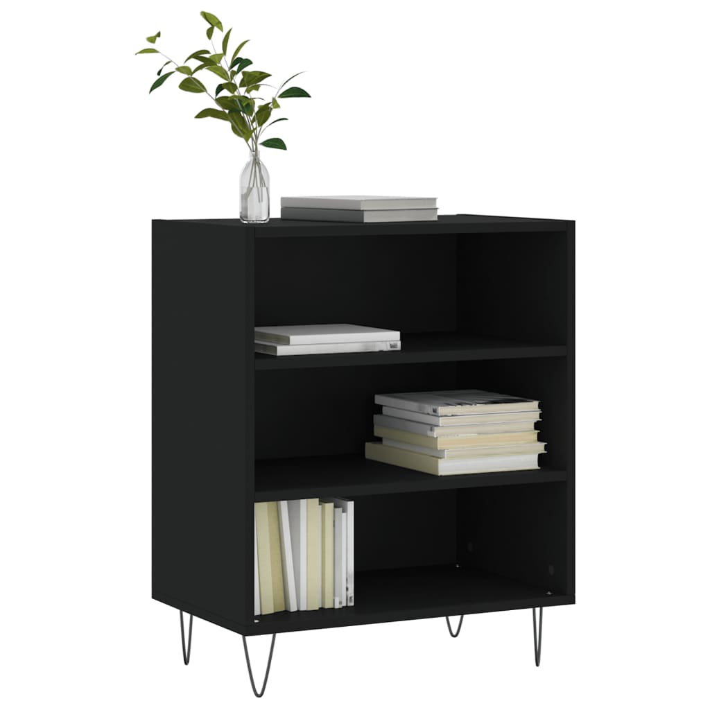 Sideboard Black 57x35x70 cm Engineered Wood