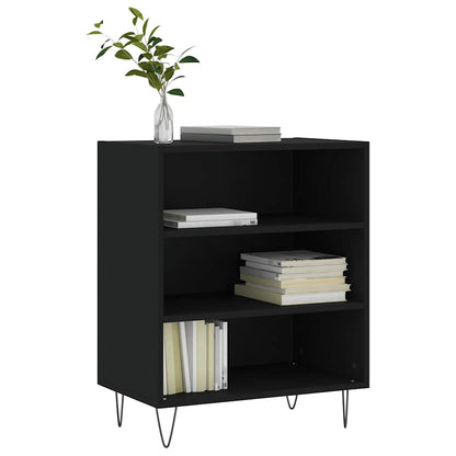 Sideboard Black 57x35x70 cm Engineered Wood