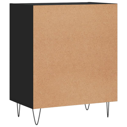 Sideboard Black 57x35x70 cm Engineered Wood