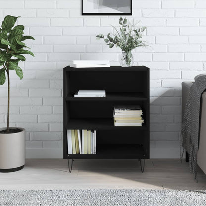 Sideboard Black 57x35x70 cm Engineered Wood
