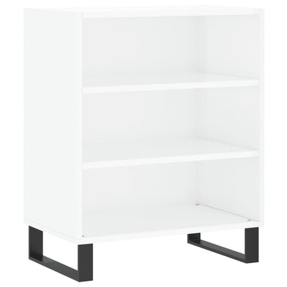 Sideboard High Gloss White 57x35x70 cm Engineered Wood