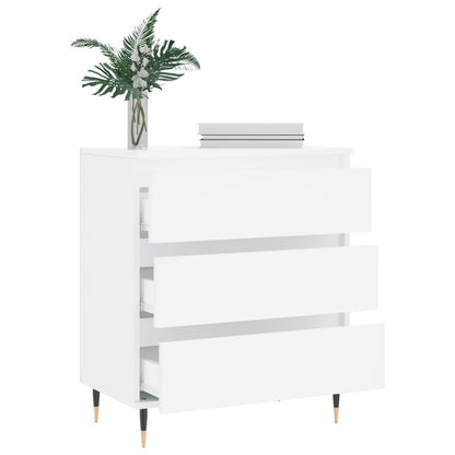 Sideboard White 60x35x70 cm Engineered Wood