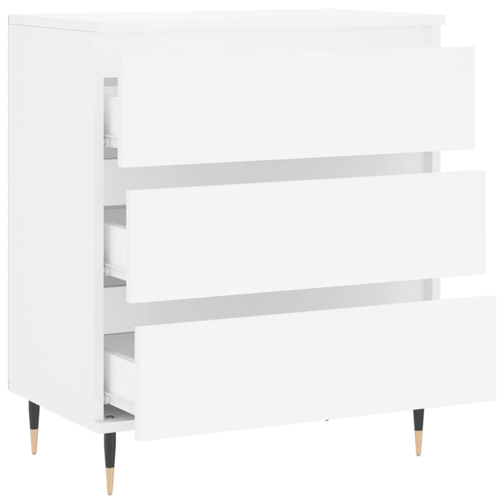 Sideboard White 60x35x70 cm Engineered Wood
