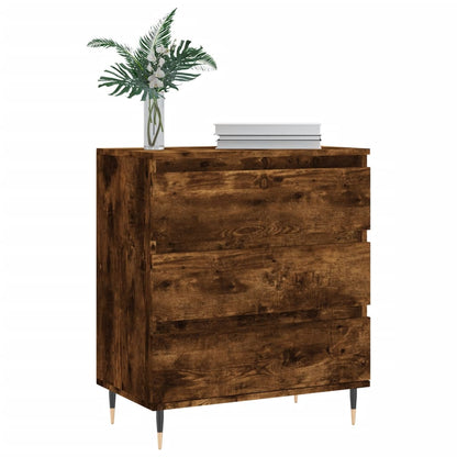 Sideboard Smoked Oak 60x35x70 cm Engineered Wood
