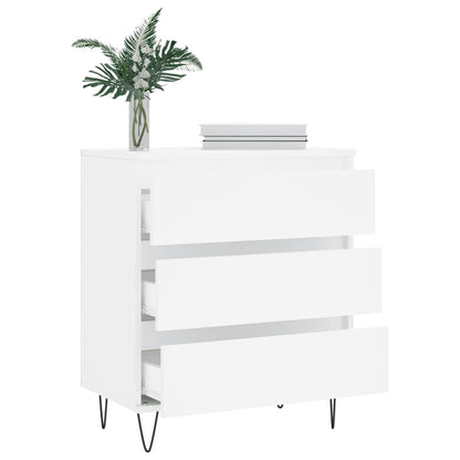 Sideboard White 60x35x70 cm Engineered Wood