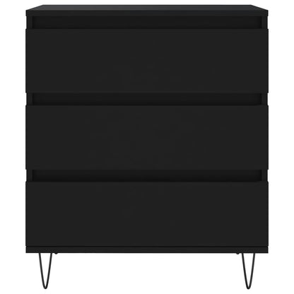 Sideboard Black 60x35x70 cm Engineered Wood