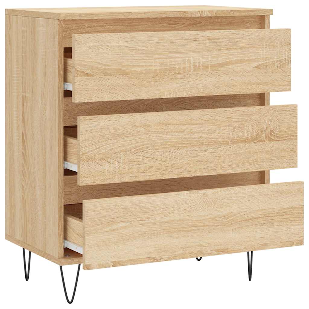 Sideboard Sonoma Oak 60x35x70 cm Engineered Wood