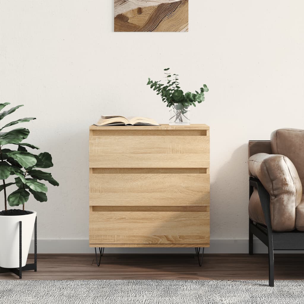 Sideboard Sonoma Oak 60x35x70 cm Engineered Wood