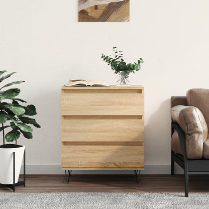 Sideboard Sonoma Oak 60x35x70 cm Engineered Wood