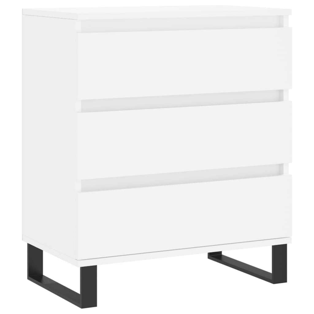 Sideboard White 60x35x70 cm Engineered Wood