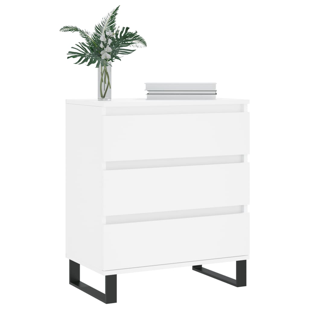 Sideboard White 60x35x70 cm Engineered Wood