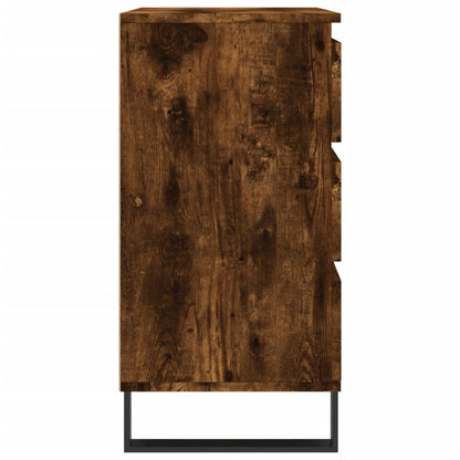 Sideboard Smoked Oak 60x35x70 cm Engineered Wood