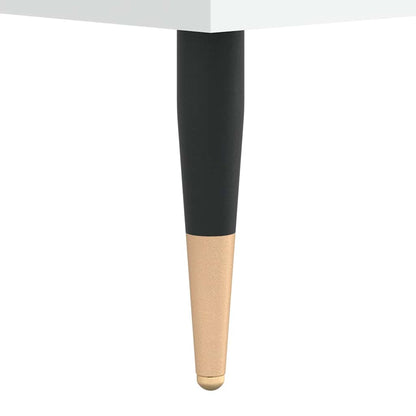 Sideboard White 101.5x35x70 cm Engineered Wood