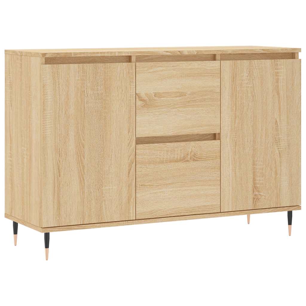 Sideboard Sonoma Oak 101,5x35x70 cm Engineered Wood