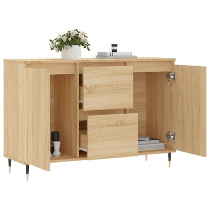 Sideboard Sonoma Oak 101,5x35x70 cm Engineered Wood