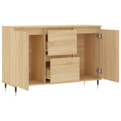 Sideboard Sonoma Oak 101,5x35x70 cm Engineered Wood