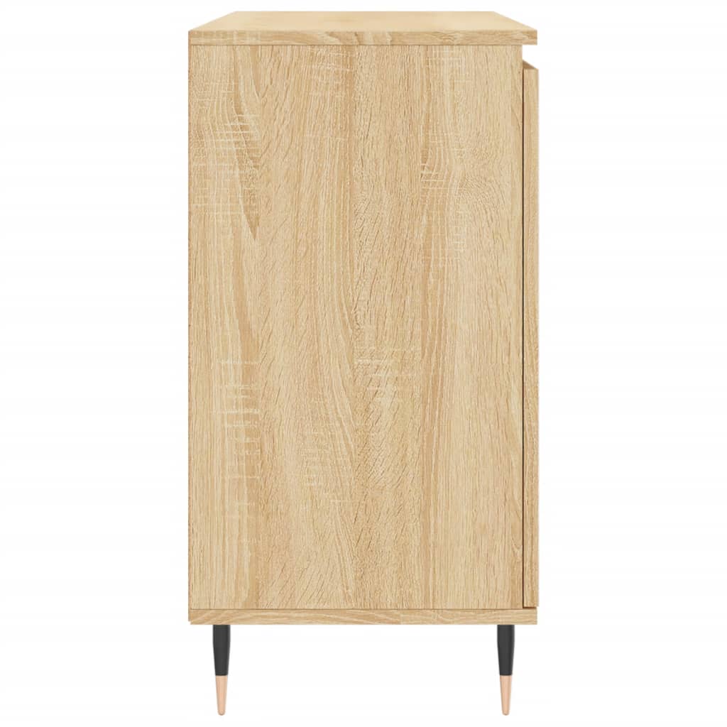 Sideboard Sonoma Oak 101.5x35x70 cm Engineered Wood