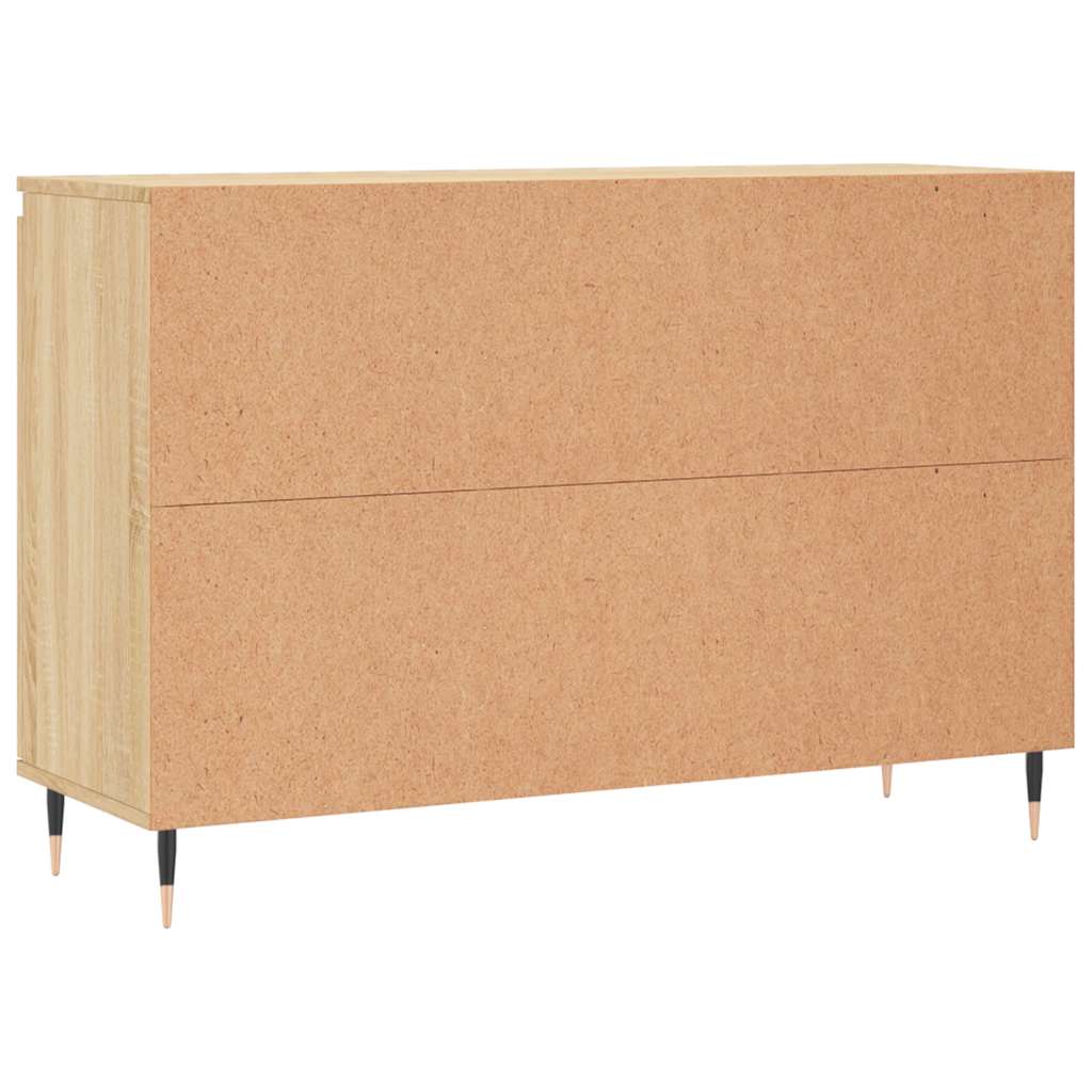 Sideboard Sonoma Oak 101,5x35x70 cm Engineered Wood
