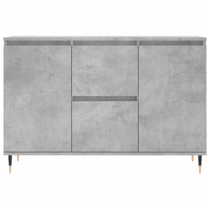 Sideboard Concrete Grey 101,5x35x70 cm Engineered Wood